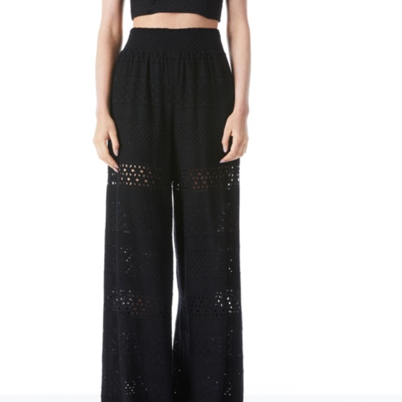 RUSSELL HIGH WAISTED EYELET PANT - Picture 4 of 6